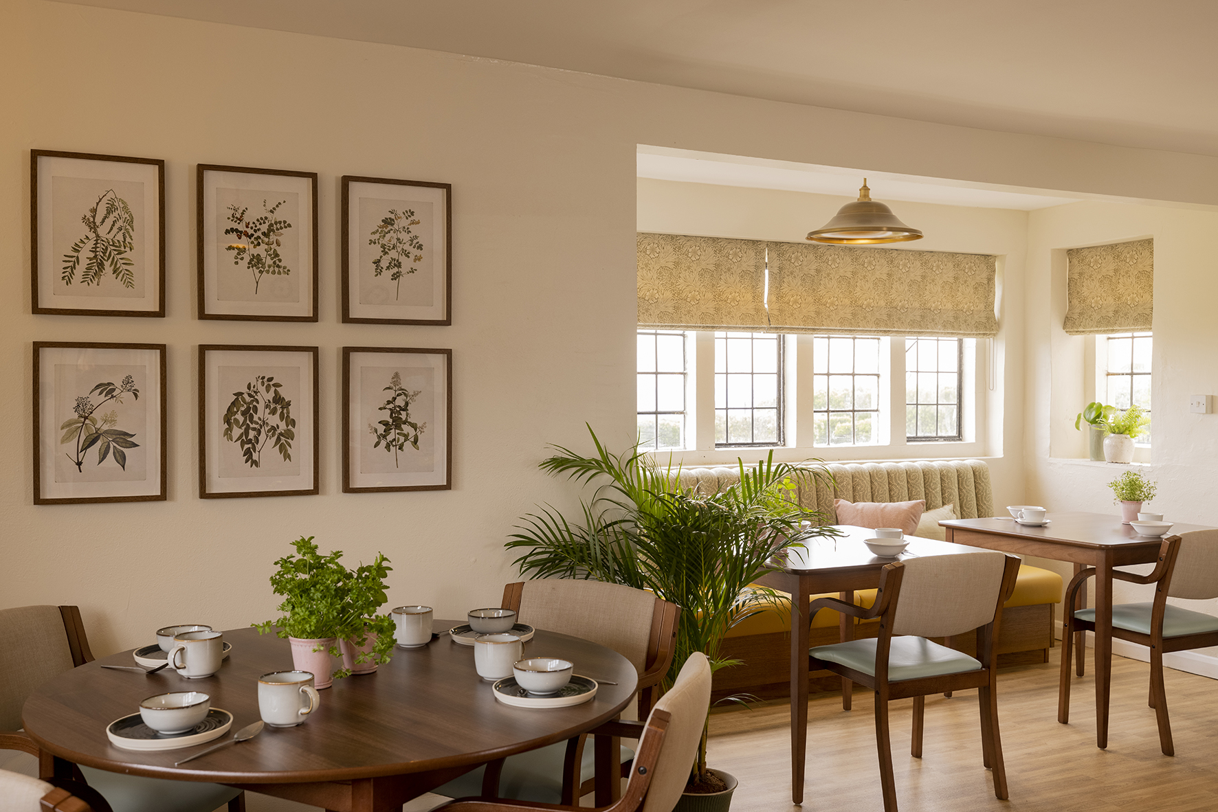 dining room at The Bill House