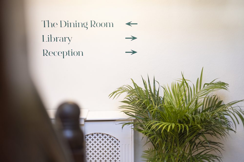 The Bill House Interior Signs